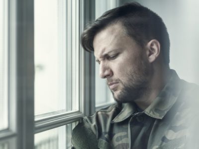 PTSD and drug or alcohol problem in soldiers