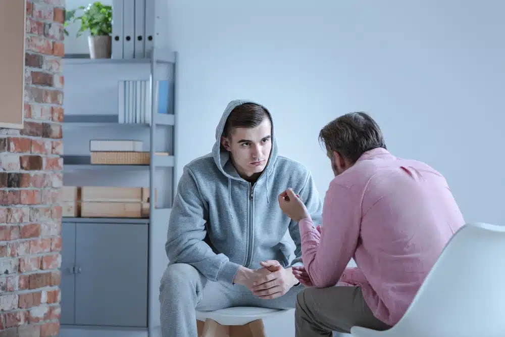 mental-health-services-for-co-occurring-disorders young man receiving inpatient mental health care at Behavioral Health Treatment Center