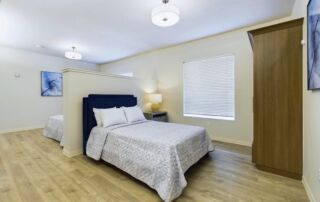 Shared bedroom for mental health and addiction patients in Wildwood, FL