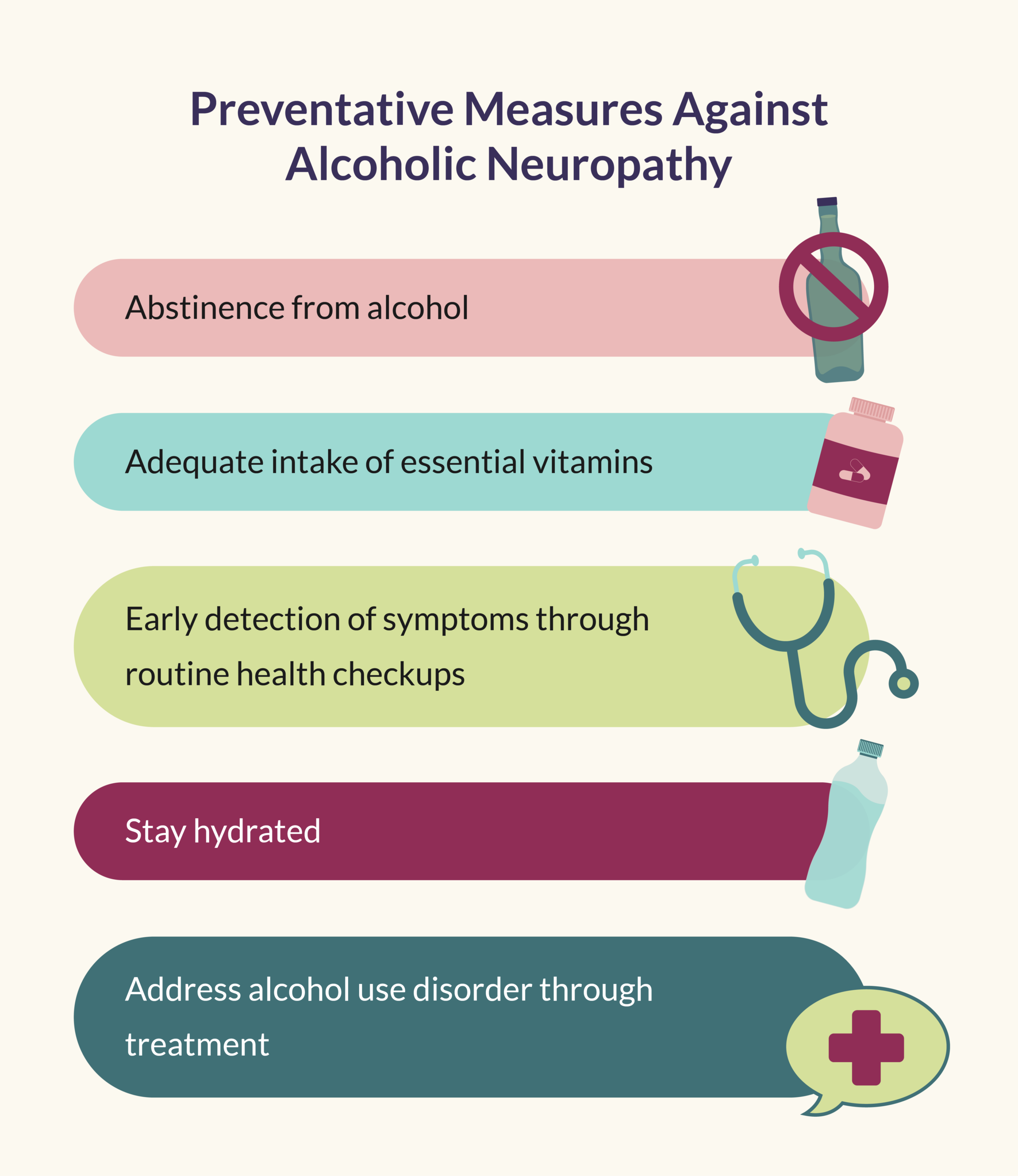 Alcoholic neuropathy prevention tips